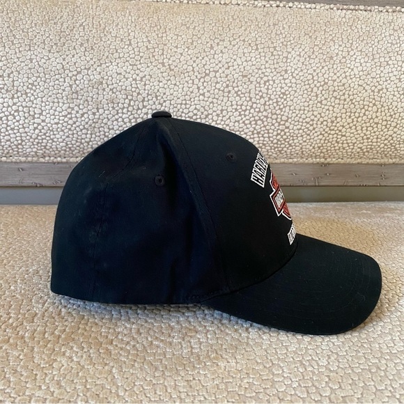 Harley Davidson Men's  Baseball Style Traditional Logo Stretch Cap Hat L/XL - Picture 10 of 14